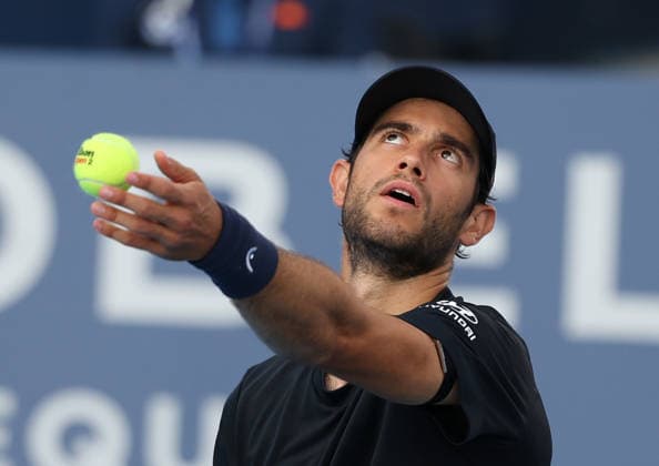 August 19, 2026, Mason, Ohio, USA: NUNO BORGES of Portugal during the match against B. Nakashima of USA in the fourth round of tennis tournament ATP, Tennis Herren 1000 Cincinnati Open in Mason, USA. Nakashima won 3:6, 7:6 (7-5), 3:6. Mason USA - ZUMAc278 20260819_zsp_c278_032 Copyright: xMarcinxCholewinskix