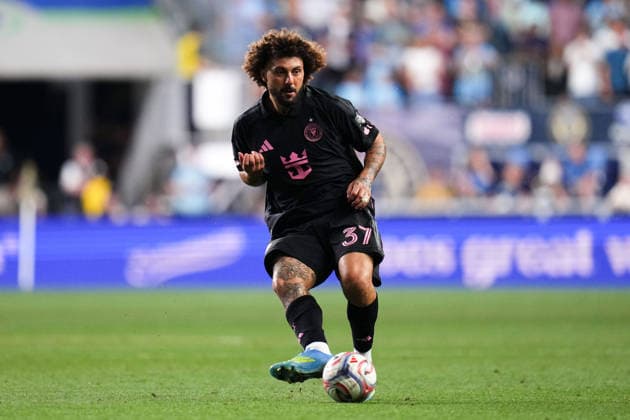 MLS, Fussball Herren, USA 2026: Union Vs Miami AUG 19 August 19, 2026: Inter Miami Defender Maximiliano Falcon (37) controls the ball during the second half of an MLS match against the Philadelphia Union at Subaru Park in Chester, Pennsylvania. Kyle Rodden CSM (Credit Image: Â Kyle Rodden Cal Media) Chester Pennsylvania United States of America EDITORIAL USE ONLY Copyright: xx ZUMA-20260819_zma_c04_117.jpg KylexRoddenx csmphotothree512894