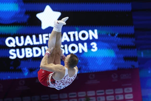 Zagreb, 19.08.2026. - 37TH EUROPEAN MEN™S ARTISTIC GYMNASTICS Men s Artistic Gymnastics Qualification SENIORS 639 GAWRONSKI Sebastian (POL) 37th European Men™s Artistic Gymnastics  20AG2776.JPG