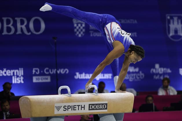 Zagreb, 19.08.2026. - 37TH EUROPEAN MEN™S ARTISTIC GYMNASTICS Men s Artistic Gymnastics Qualification SENIORS 562 TRAORE-MALATRE Leeroy (FRA) 37th European Men™s Artistic Gymnastics  20AG3177.JPG