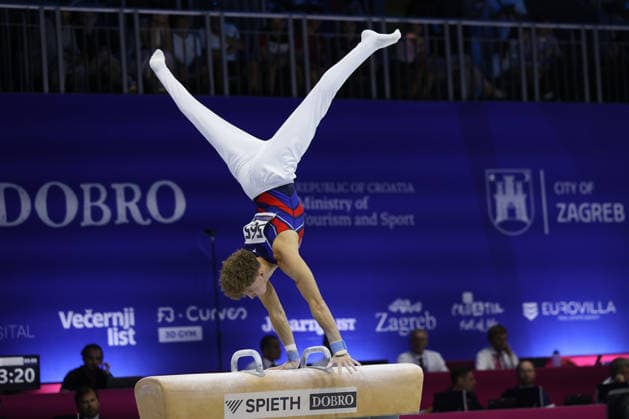 Zagreb, 19.08.2026. - 37TH EUROPEAN MEN™S ARTISTIC GYMNASTICS Men s Artistic Gymnastics Qualification SENIORS 565 OSBERGER Benjamin (FRA) 37th European Men™s Artistic Gymnastics  20AG3272.JPG