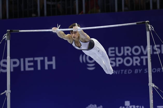 Zagreb, 19.08.2026. - 37TH EUROPEAN MEN™S ARTISTIC GYMNASTICS Men s Artistic Gymnastics Qualification SENIORS 578 EDER Timo (GER) 37th European Men™s Artistic Gymnastics  20AG3385.JPG