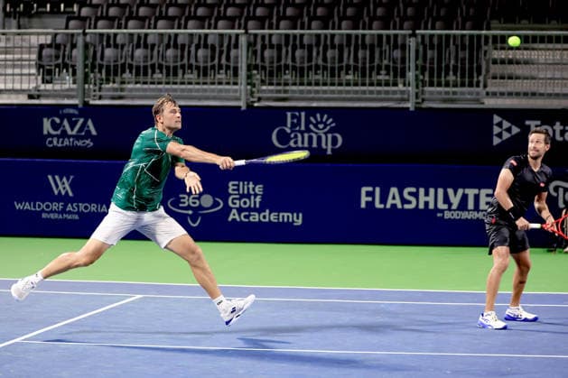 CANCUN COUNTRY OPEN 2026 CANCUN COUNTRY OPEN 2026 TOMAS BARRIOS NICOLAS MEJIA VS IVAN LIUTAREVICH MIGUEL REYES VARELA 19082026 CANCUN, QUINTANA ROO. Action photo of Ivan Liutarevich and Miguel Reyes Varela, during game of the Cancun Country Open 2026 Tennis 125 Challenger tournament held at the Cancun Country Club of Cancun, Quintana Roo, Mexico. Foto de accion de Ivan Liutarevich and Miguel Reyes Varela durante juego del Cancun Country Open 2026 ATP, Tennis Herren 125 Challenger que se celebra en el Cancun Country Club de Cancun, Quintana Roo, Mexico. PHOTO BY IMAGENSHOP AGENCIA FOTOGRAFICA CANCUN QUINTANA ROO MEXICO *** CANCUN COUNTRY OPEN 2026 CANCUN COUNTRY OPEN 2026 TOMAS BARRIOS NICOLAS MEJIA VS IVAN LIUTAREVICH MIGUEL REYES VARELA 08 19 2026 CANCUN, QUINTANA ROO Action photo of Ivan Liutarevich and Miguel Reyes Varela during a match at the 2026 Cancun Country Open ATP 125 Challenger tennis tournament held at the Cancun Country Club in Cancun, Quintana Roo, Mexico Action photo of Ivan Liutarevich and Miguel Reyes Varela during a match at the 2026 Cancun Country Open ATP 125 Challenger tournament held at the Cancun Country Club in Cancun, Quintana Roo, Mexico PHOTO BY IMAGENSHOP PHOTO AGENCY CANCUN QUINTANA ROO MEXICO Copyright: xIMAGENSHOPxAGENCIAxFOTOGRAFICAx