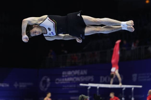 Zagreb, 19.08.2026. - 37TH EUROPEAN MEN™S ARTISTIC GYMNASTICS Men s Artistic Gymnastics Qualification SENIORS 580 KUNZ Alexander (GER) 37th European Men™s Artistic Gymnastics  20AG4225.JPG