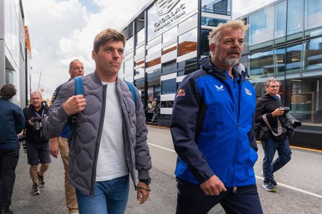 ZANDVOORT, 20-08-2026, Circuit Zandvoort , Formula 1 Heineken Dutch Grand Prix 2026 Thursday , Max Verstappen Arrives at the Paddock ahead of the media day Formula 1 Dutch Grand Prix 2026 Thursday  x205865010x Copyright: