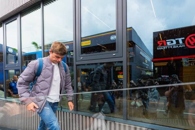 ZANDVOORT, 20-08-2026, Circuit Zandvoort , Formula 1 Heineken Dutch Grand Prix 2026 Thursday , Max Verstappen Arrives at the Paddock ahead of the media day Formula 1 Dutch Grand Prix 2026 Thursday  x205865025x Copyright: