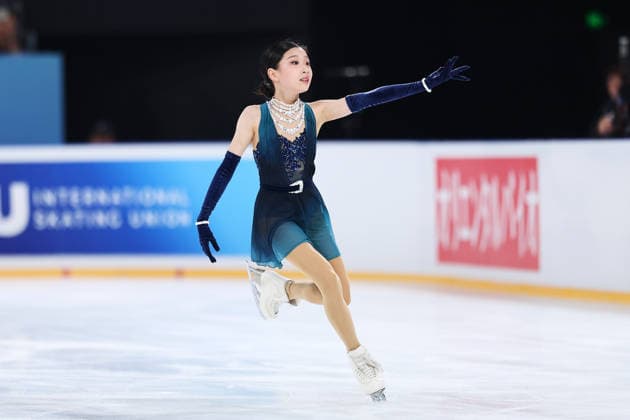 XI AN, CHINA - AUGUST 20: Jin Chenxi of China competes in the women s short program during the 2026 ISU Junior Grand Prix of Figure skating, Eiskunstlauf Xi an on August 20, 2026 in Xi an, Shaanxi Province of China.  Copyright: xVCGx 111661043400