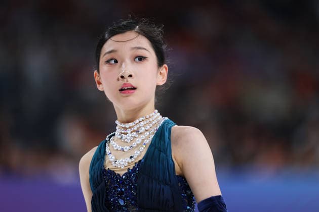 XI AN, CHINA - AUGUST 20: Jin Chenxi of China competes in the women s short program during the 2026 ISU Junior Grand Prix of Figure skating, Eiskunstlauf Xi an on August 20, 2026 in Xi an, Shaanxi Province of China.  Copyright: xVCGx 111661043413