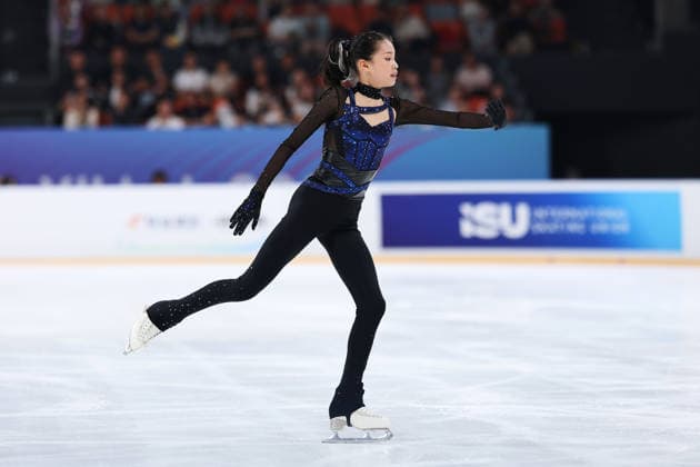 XI AN, CHINA - AUGUST 20: Lai Censi competes in the women s short program during the 2026 ISU Junior Grand Prix of Figure skating, Eiskunstlauf Xi an on August 20, 2026 in Xi an, Shaanxi Province of China.  Copyright: xVCGx 111661043651