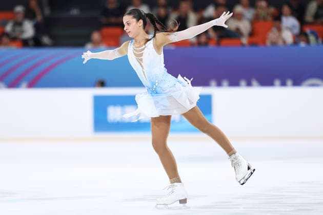 XI AN, CHINA - AUGUST 20: Shaked Pinchas of Israel competes in the women s short program during the 2026 ISU Junior Grand Prix of Figure skating, Eiskunstlauf Xi an on August 20, 2026 in Xi an, Shaanxi Province of China.  Copyright: xVCGx 111661046730