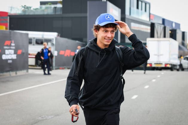 F1 - DUTCH GRAND PRIX 2026 KIMI ANTONELLI Andrea (ita), Mercedes AMG F1 Team W16, portrait during the Formula 1 Dutch Grand Prix 2026, 12th round of the 2026 Formula One World Championship, WM, Weltmeisterschaft from July 21 to 23, 2026 on the Circuit Zandvoort, in Zandvoort, Netherlands - ZandvoortNetherlands  Copyright: xANTONINxVINCENTx