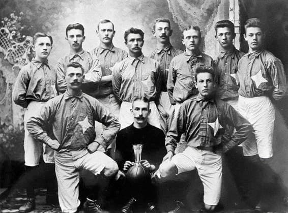 5 Fotboll, lagbild, IFK Hässleholm *** 5 Soccer, team photo, IFK Hässleholm 