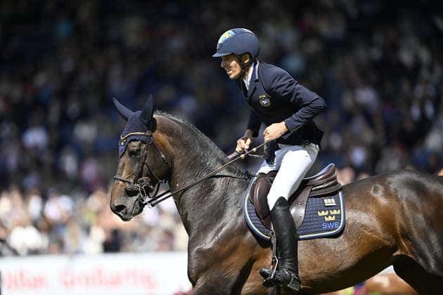 AACHEN, GERMANY 20260820 Sweden s Henrik von Ackermann with the horse Minute Man at Thursday s show jumping, team final, during the Equestrian World Championships in Aachen. *** The image is included in the SPORTS PACKAGE. For others PAID IMAGE ** AACHEN GERMANY x10050x *** AACHEN, GERMANY 20260820 Sweden s Henrik von Ackermann with the horse Minute Man at Thursday s show jumping team final during the Equestrian World Championships in Aachen *** The image is included in the SPORTS PACKAGE. For other uses, PAID IMAGE ** AACHEN, GERMANY x10050x  Copyright: xPontusxLundahl TTx EQUESTRIAN WORLD CHAMPIONSHIP 2026