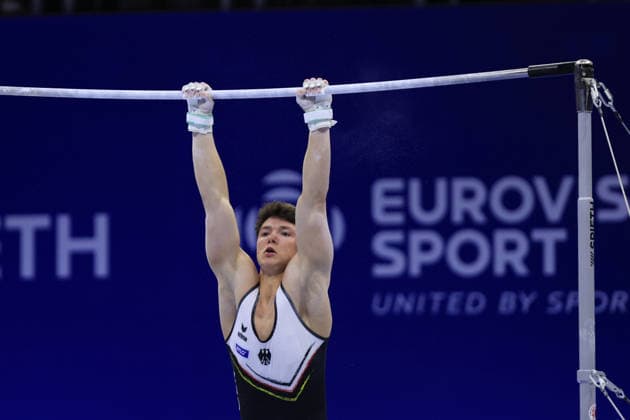 Zagreb, 19.08.2026. - 37TH EUROPEAN MEN™S ARTISTIC GYMNASTICS Men s Artistic Gymnastics Qualification SENIORS 581 STELMAKH Radomyr (GER) 37th European Men™s Artistic Gymnastics  2S6A8866.JPG