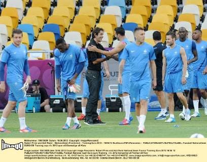 Football, EURO 2012, Training National Team France