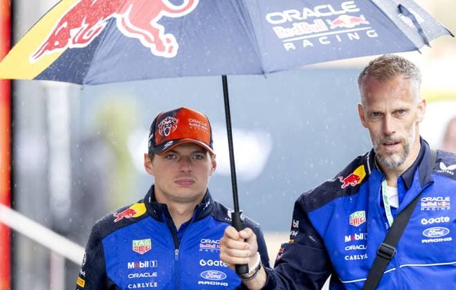 ZANDVOORT - Max Verstappen (Red Bull Racing) after a press conference, PK, Pressekonferenz ahead of the F1 Dutch Grand Prix. SANDER KONING ANP xVIxANPxSportx xxANPxIVx 565867675 originalFilename: 565867675.jpg
