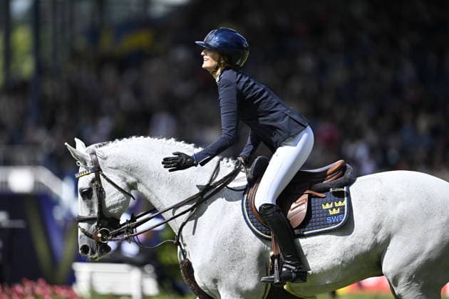 AACHEN, GERMANY 20260820 Wilma McMahon on the horse Cicci BJN at Thursday s show jumping, team final, during the Equestrian World Championships in Aachen. *** The image is included in the SPORTS PACKAGE. For others PAID IMAGE ** AACHEN GERMANY x10050x *** AACHEN, GERMANY 20260820 Wilma McMahon riding Cicci BJN at Thursday s show jumping team final during the Equestrian World Championships in Aachen *** The image is included in the SPORTS PACKAGE. For other images, see PAID IMAGE ** AACHEN, GERMANY x10050x  Copyright: xPontusxLundahl TTx EQUESTRIAN WORLD CHAMPIONSHIP 2026