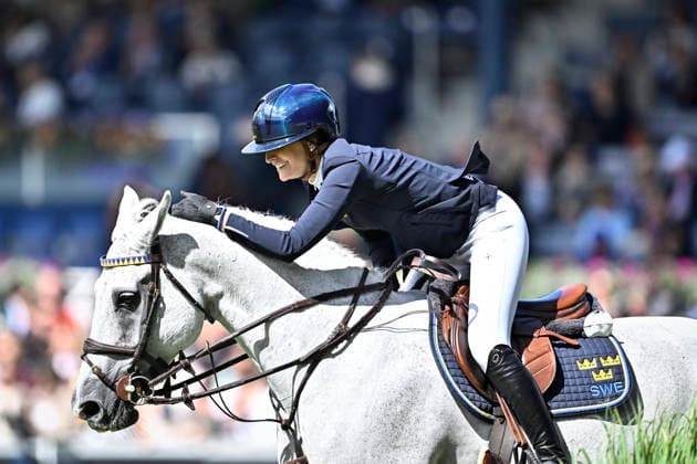 AACHEN, GERMANY 20260820 Wilma McMahon on the horse Cicci BJN at Thursday s show jumping, team final, during the Equestrian World Championships in Aachen. *** The image is included in the SPORTS PACKAGE. For others PAID IMAGE ** AACHEN GERMANY x10050x *** AACHEN, GERMANY 20260820 Wilma McMahon riding Cicci BJN at Thursday’s show jumping team final during the Equestrian World Championships in Aachen *** The image is included in the SPORTS PACKAGE. For other uses, PAID IMAGE ** AACHEN, GERMANY x10050x  Copyright: xPontusxLundahl TTx EQUESTRIAN WORLD CHAMPIONSHIP 2026