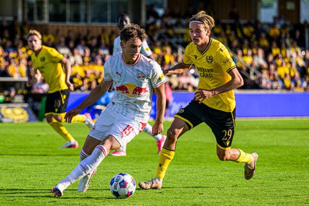 Football, Europa League qualifiers, Mjällby AIF v Red Bull Salzburg