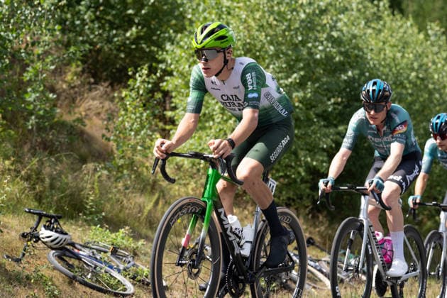 Lidl Deutschland Tour, Etappe 1, 20.08.2026 Ellande Larronde (FRA, Caja Rural - Seguros RGA Germany *** Lidl Germany Tour, Stage 1, August 20, 2026 Ellande Larronde FRA, Caja Rural Seguros RGA Germany Copyright: xCarlaxHilgerx