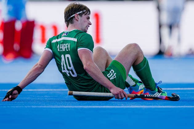 2026 Men s FIH Hockey World Cup, Belfius Hockey Arena, Wavre, Belgium 20 8 2026 Ireland vs Spain Ireland™s Alistair Empey dejected after the game Alistair Empey dejected after the game 20 8 2026  Copyright: xx WP7_7370 20260820