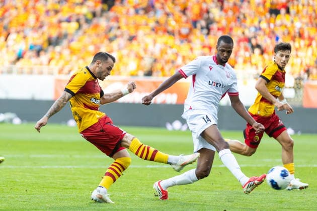 Bialystok 06.08.2026. Football UEFA Europa League match between Jagiellonia Bialystok and Iberia in Bialystok, Poland on August 20, 2026. --- UEFA Europa League mecz Jagiellonia Bialystok - Iberia w Bialymstoku, 20 sierpnia 2026. Persons Shown : Jesus Imaz Fot. Przemyslaw Rutkowski Arena Akcji NEWSPIX.PL --- newspix.pl POLAND OUT! 