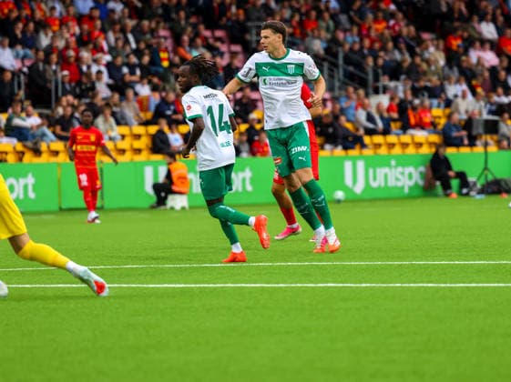 Fussball: Dänemark: UEFA Conference League Playoff Hinspiel 2026 2027 - 20.08.2026 - FC Nordsjaelland vs. FC St. Gallen 1879 - Right to Dream Park (Farum, Dänemark); Andrin Hunziker (FC St. Gallen 1879, 9) Farum Right to Dream Park Region Hovedstaden Dänemark *** Soccer Denmark UEFA Conference League Playoff First Leg 2026 2027 August 20, 2026 FC Nordsjaelland vs. FC St. Gallen 1879 Right to Dream Park, Farum, Denmark Andrin Hunziker, FC St. Gallen 1879, 9 Farum Right to Dream Park, Capital Region, Denmark Copyright: xAmiirxAmedjouax