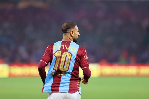 Trabzonspor v Ferencvaros - UEFA Europa League TRABZON, TURKIYE - AUGUST 20: Mohamed Salah of Trabzonspor in action during the first leg of the UEFA Europa League play-off round between Trabzonspor and Ferencvaros at Papara Park in Trabzon, Turkiye, on August 20, 2026. Hasan Tascan Anadolu Trabzon Turkey. Editorial use only. Please get in touch for any other usage.  Copyright: x2026xAnadoluxHasanxTascanx