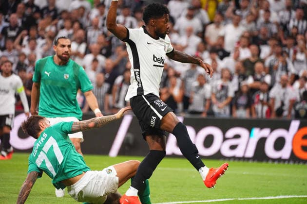 Football, Europa League qualifiers, Beşiktaş v Kauno Zalgiris