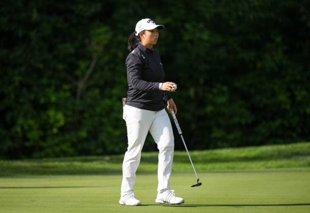 August 20, 2026, Edmonton, Ab, CANADA: Ruoning Yin, of China, reacts after making birdie on the sixth hole during the first round at the CPKC Canadian Women s Open LPGA, Golf Damen golf tournament in Edmonton on Thursday, August 20, 2026. Canada News - August 20, 2026  - ZUMAc35_ 20260820_zaf_c35_019 Copyright: xDarrylxDyckx