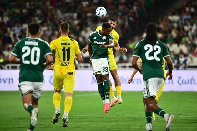 UEFA Conference League, Panathinaikos vs Hradec Kralove - Levi Garcia of Panathinaikos in action during the UEFA Conference LeaguePlay-offs 1st leg soccer match between Panathinaikos vs Hradec Kralove, held at Olympic Athletic Center of Athens Spyros Louis in Athens, Greece, on 20 August 2026. IMAGO ONE INCH PRODUCTIONS ATHENS GREECE Copyright: xOnexInchxProductionsx 7060869