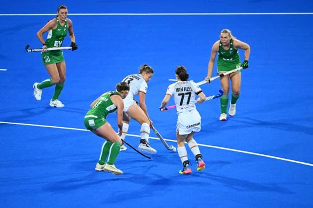 Belgium v Ireland - FIH Hockey World Cup 2026 WAVRE, BELGIUM - AUGUST 20 : Gerniers Alix midfielder of Belgium during the FIH Hockey World Cup 2026 M24 first phase group pool C match between Belgium and Ireland on August 20, 2026 in Wavre, Belgium, 20 08 2026 Wavre Belgium  Copyright: xVincentxKalutx