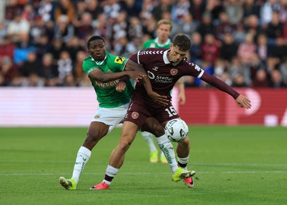 Football, Conference League, Heart of Midlothian v SK Rapid Vienna