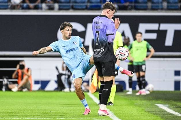 Football, Conference League, KAA Gent v FC Hibernian