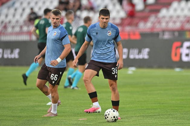 CRVENA ZVEZDA vs VIKTORIA PLZEN STEFAN PIRGIC football Crvena zvezda vs Viktoria Plzen UEFA Europa league qualifications match at Rajko Mitic stadium , Belgrade 20.08.2026 Foto: FOOTBALL, UEFA EUROPA LEAGUE QUALIFICATIONS, CRVENA ZVEZDA, RED STAR, VIKTORIA PLZEN Belgrade Rajko Mitic stadium Serbia Copyright: xMarkoxMetlas xMNxPressx