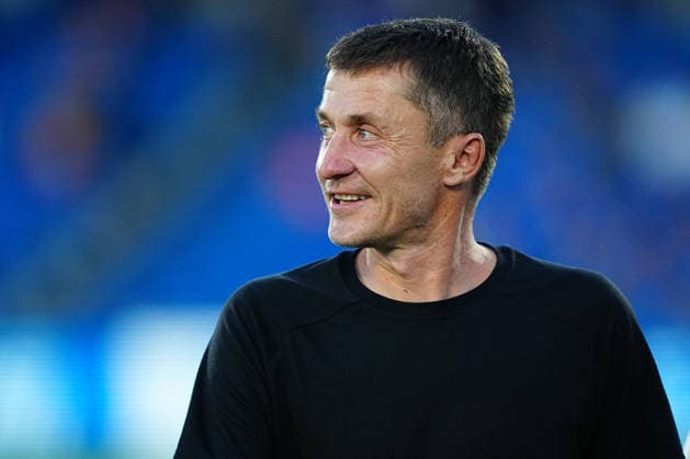 Getafe CF v FK Partizan - UEFA Conference League 2026 27 Play-offs 1st Leg Sasa Ilic, Head Coach of FK Partizan, is seen during the ceremony prior to the UEFA Conference League 2026 27 play-offs first leg match between Getafe CF and FK Partizan at Estadio Coliseum on August 20, 2026 in Getafe, Spain. Getafe Estadio Coliseum Madrid Spain Copyright: xGokhanxTanerx xPSxImagesxGokhanxTanerx