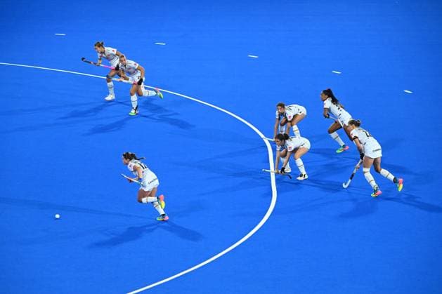 Belgium v Ireland - FIH Hockey World Cup 2026 WAVRE, BELGIUM - AUGUST 20 : Verhees Emilie forward of Belgium during the FIH Hockey World Cup 2026 M24 first phase group pool C match between Belgium and Ireland on August 20, 2026 in Wavre, Belgium, 20 08 2026 Wavre Belgium  Copyright: xVincentxKalutx