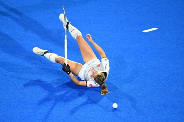 Belgium v Ireland - FIH Hockey World Cup 2026 WAVRE, BELGIUM - AUGUST 20 : Gerniers Alix midfielder of Belgium during the FIH Hockey World Cup 2026 M24 first phase group pool C match between Belgium and Ireland on August 20, 2026 in Wavre, Belgium, 20 08 2026 Wavre Belgium  Copyright: xVincentxKalutx