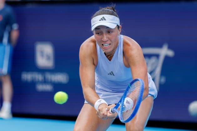 August 20, 2026, Mason, Ohio, U.S: Jessica Pegula (USA) hits a two-handed backhand during ThursdayÃ¢â‚¬â ¢s quarterfinals at the Cincinnati Open at the Lindner Family Tennis Center , Mason, Oh. Tennis 2026 - Cincinnati Open WTA, Tennis Damen  - ZUMAs304 20260820_zaf_s304_022 Copyright: xScottxStuartx