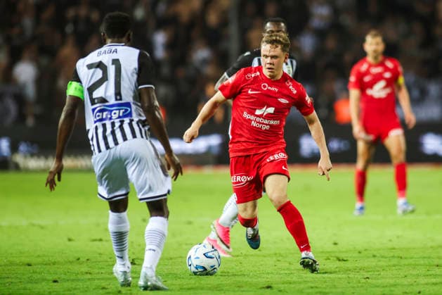 Conference League i fotball 2026: PAOK-Brann Thessaloniki 20260820. Branns Eggert Aron Gudmundsson under playoff-kampen i Conference League-kvalifiseringen i fotball mellom PAOK og Brann pa Toumba Stadium. Foto: Spiros Makridis NTB Thessaloniki Hellas EDITORIAL USE ONLY. RESTRICTED USE FOR BETTING COMPANIES Ref:_SPONjxBPnCYstw.jpg *** 2026 Conference League in soccer: PAOK vs. Brann, Thessaloniki, August 20, 2026. Brann s Eggert Aron Gudmundsson during the playoff match in the Conference League soccer qualifiers between PAOK and Brann at Toumba Stadium. Photo: Spiros Makridis, NTB, Thessaloniki. Best regardsas EDITORIAL USE ONLY RESTRICTED USE FOR BETTING COMPANIES  Copyright: xSpirosxMakridisx xNTBx
