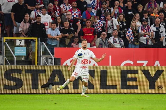 RECORD DATE NOT STATED ZABRZE 20.08.2026 PIERWSZY MECZ IV RUNDA ELIMINACJYJNA LIGA KONFERENCJI SEZON 2026 27: GORNIK ZABRZE - AS MONACO --- UEFA CONFERENCE LEAGUE FOURTH QUALIFYING ROUND FIRST MATCH: GORNIK ZABRZE - AS MONACO LUAKS SADILEK FOT. WIKTOR FARYNA 400MM.PL NEWSPIX.PL --- newspix.pl POLAND OUT! 