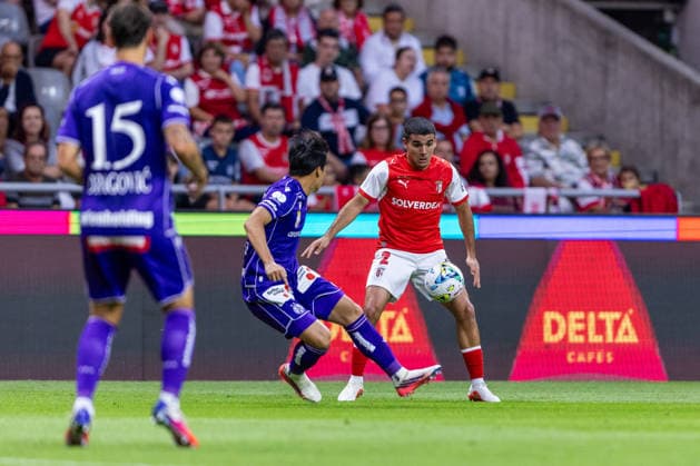 August 20, 2026, Braga, Braga, Portugal: Braga, August 20 - Victor Gomez of SC Braga is seen on action during the SC Braga x FK Austria Wien match for the UEFA Conference League 2026 27 Playoff First Leg on August 20, 2026 in Braga, Portugal SC Braga X FK Austria Wien - UEFA Conference League 2026 27 - Playoff First Leg  - ZUMAl192 20260820_zsp_l192_010 Copyright: xMiguelxLemosx