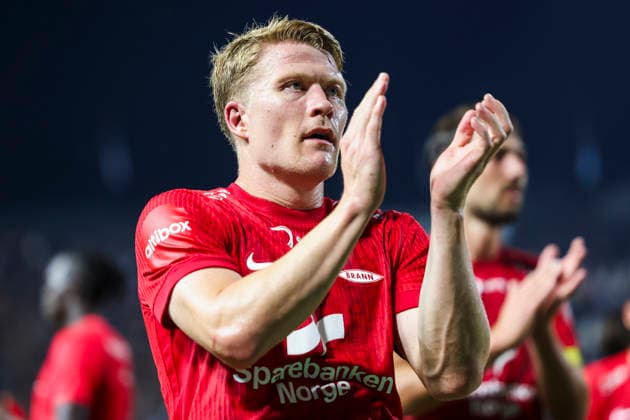 Conference League i fotball 2026: PAOK-Brann Thessaloniki 20260820. Branns Kristian Eriksen etter playoff-kampen i Conference League-kvalifiseringen i fotball mellom PAOK og Brann pa Toumba Stadium. Kampen endte 1-1. Foto: Spiros Makridis NTB Thessaloniki Hellas EDITORIAL USE ONLY. RESTRICTED USE FOR BETTING COMPANIES Ref:_SPOpvnMMf1j3Yw.jpg *** 2026 Conference League in soccer: PAOK vs. Brann, Thessaloniki, August 20, 2026. Brann s Kristian Eriksen after the playoff match in the Conference League soccer qualifiers between PAOK and Brann at Toumba Stadium. The match ended 1–1. Photo: Spiros Makridis, NTB Thessaloniki, Greece. EDITORIAL USE ONLY. RESTRICTED USE FOR BETTING COMPANIES.  Copyright: xSpirosxMakridisx xNTBx