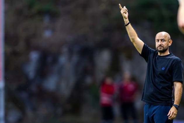 August 20, 2026, Braga, Braga, Portugal: Braga, August 20 - Stephan Helm head coach of FK Austria Wien is seen on action during the SC Braga x FK Austria Wien match for the UEFA Conference League 2026 27 Playoff First Leg on August 20, 2026 in Braga, Portugal Braga Portugal - ZUMAl192 20260820_zsp_l192_014 Copyright: xMiguelxLemosx