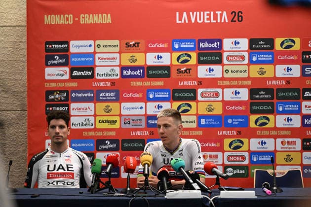 20-08-2026 Allenamento Vigilia Vuelta Espana 2026; 2026, Uae Emirates - Xrg; Pogacar, Tadej; Almeida, Joao; Monaco - Montecarlo; 