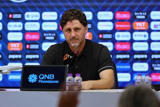 Trabzonspor v Ferencvaros - UEFA Europa League TRABZON, TURKIYE - AUGUST 20: Trabzonspor head coach Fatih Tekke speaks after the UEFA Europa League playoff round first-leg match between Trabzonspor and Ferencvaros at Papara Park in Trabzon, Turkiye on August 20, 2026. Hasan Tascan Anadolu Trabzon Turkey. Editorial use only. Please get in touch for any other usage.  Copyright: x2026xAnadoluxHasanxTascanx