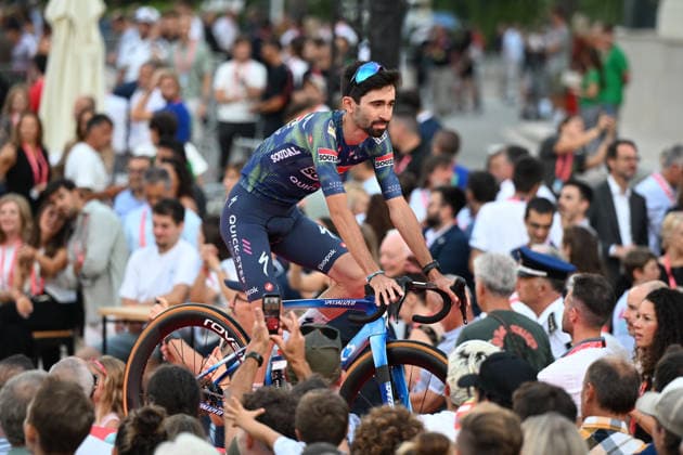 20-08-2026 Presentazione Squadre Vuelta A Espana 2026; 2026, Soudal - Quick Step; Paret Peintre, Valentin; Monaco - Montecarlo; 