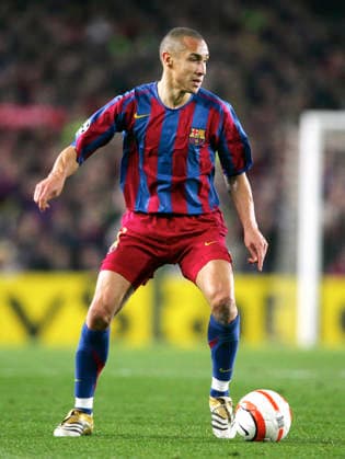 Soccer, UEFA Champions League, Barcelona, Chelsea, Henrik Larsson, Barcelona, Barcelona, Spain  Copyright: xJavierxGarciax