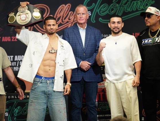 Boxing, Rolly v Teofimo press conference