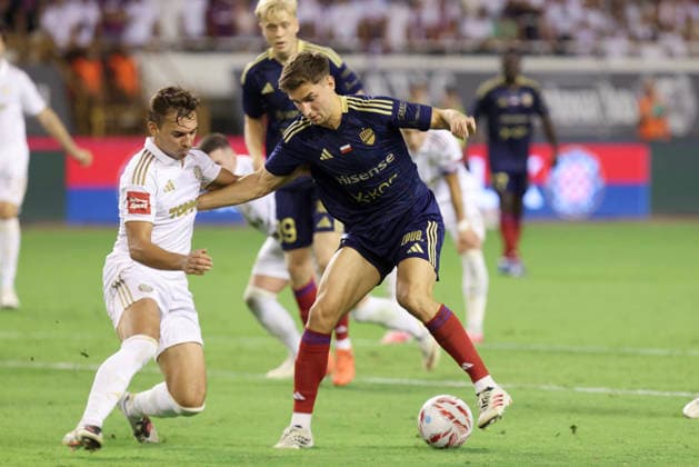 Football, ECL Qualifiers, Hajduk Split v Rakow Czestochowa